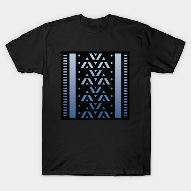 “Dimensional Awakening (1)” - V.2 Blue - (Geometric Art) (Dimensions) - Doc Labs T-Shirt by Doc Labs